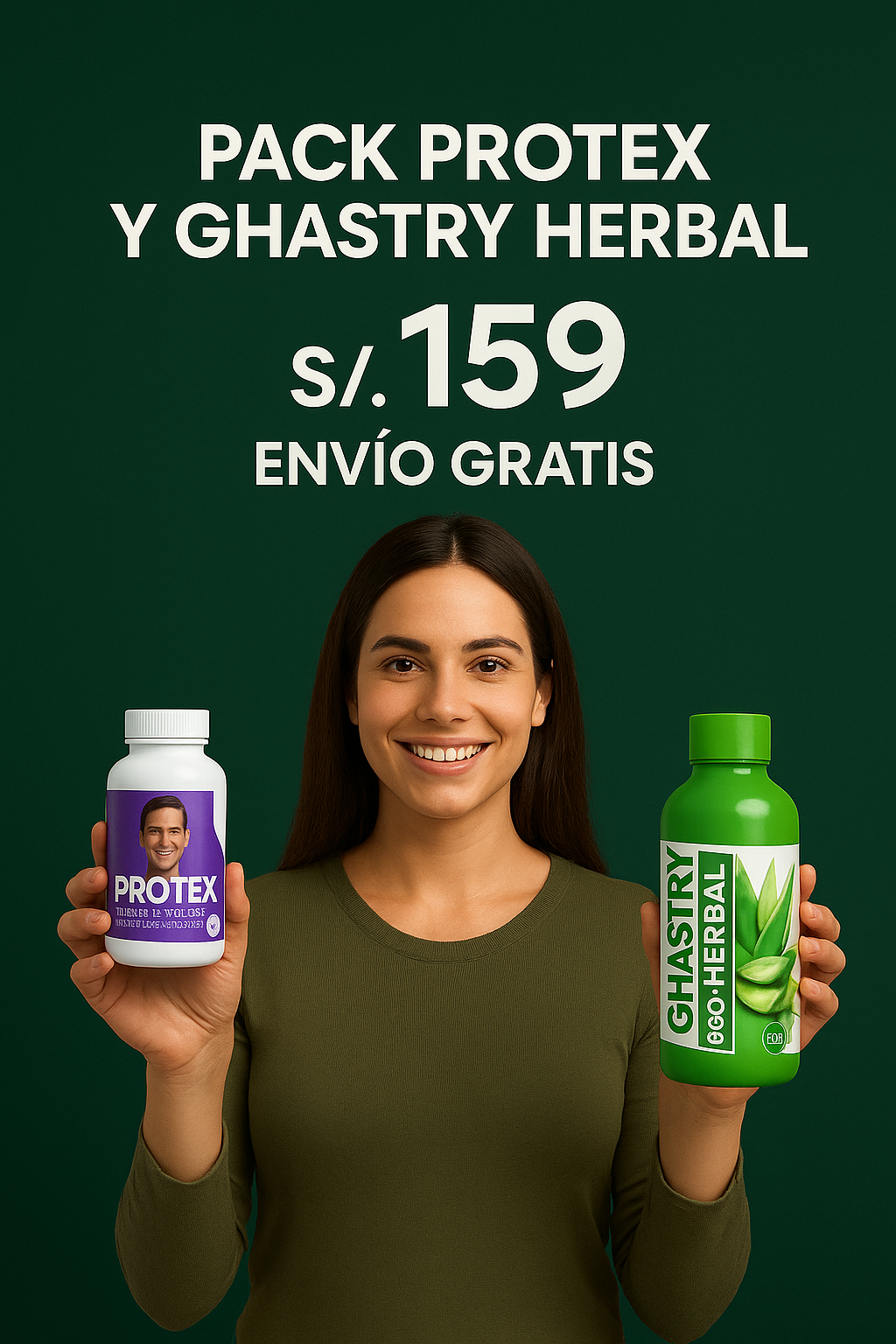🌱 Pack Digestivo Premium: Protex + Ghastry Herbal