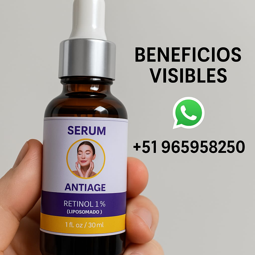 SERUM ANTIAGE RETINOL 1% – Tratamiento Intensivo para una Piel Renovada