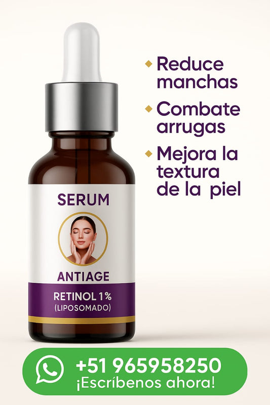 SERUM ANTIAGE RETINOL 1% – Tratamiento Intensivo para una Piel Renovada